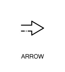 Arrow flat icon