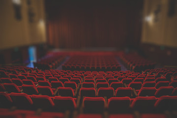 Obraz premium chairs on theater, cinema