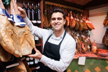 young salesman jamon