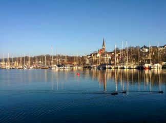 Fototapeta premium Flensburg Förde