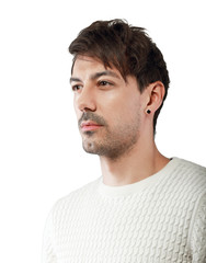 Fototapeta premium man with contemptuous glance