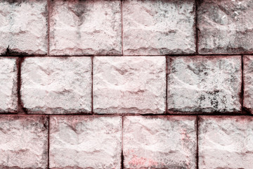 Fototapeta premium Brick texture with scratches and cracks