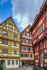 Fototapeta premium street in Esslingen am Neckar, Germany