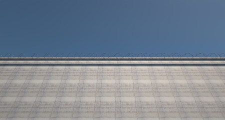 Huge High Security Wall
