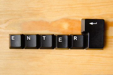 Enter word