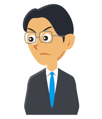 人物イラスト：エリート