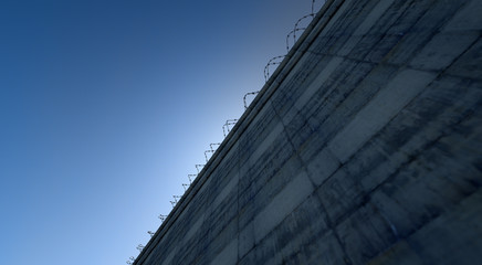 Huge High Security Wall
