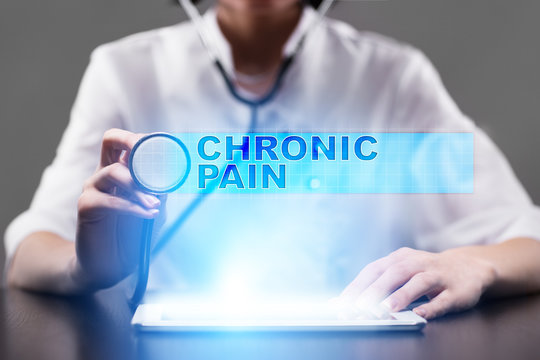 chronic pain. medical concept.