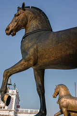 The bronze horses of St. Mark