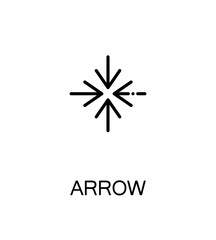 Arrow flat icon