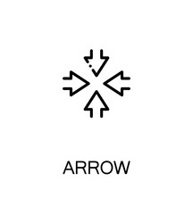 Arrow flat icon