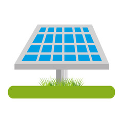 panel solar isolated icon vector illustration design