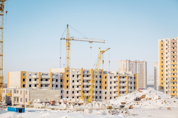 construction of new residential buildings. .