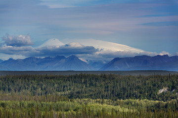 Fototapeta premium Mountains in Alaska