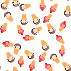 illustration of ice cream