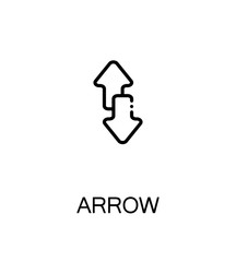 Arrow flat icon