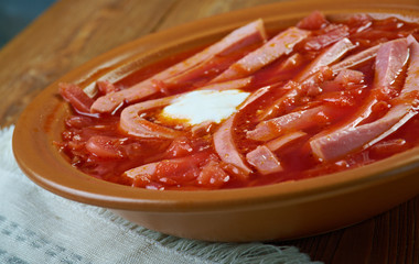Finnish beet soup