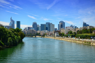 Fototapeta na wymiar Seine in Paris
