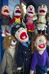 Display of Puppets. 