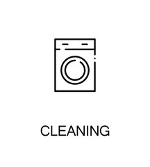 Cleaning flat icon
