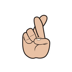 Isolated hand signal