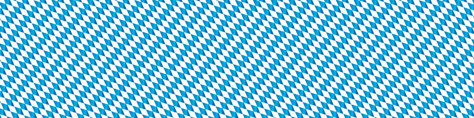 Blue and White graduated diamonds, Bavarian flag banner