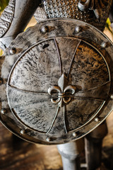 metal old shield
