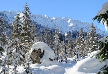 Winter im Kleinwalsertal