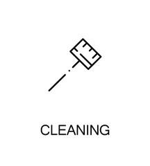 Cleaning flat icon