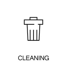 Cleaning flat icon