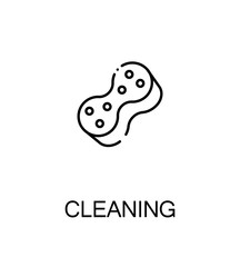 Cleaning flat icon