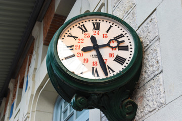 Reloj de la estaci&oacute;n de Aranjuez