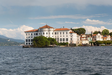 Obraz premium Isola Bella in Lake Maggiore near Stresa in Italy