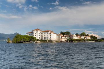 Fototapeta premium Isola Bella in Lake Maggiore near Stresa in Italy
