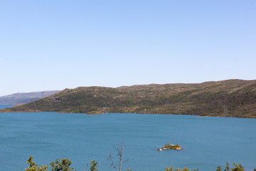 One of many larger and smaller lakes on Hardangervidda, Norway
