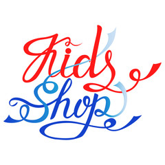 Fototapeta premium Baby Shop Logo