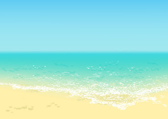 Beautiful tropical beach.