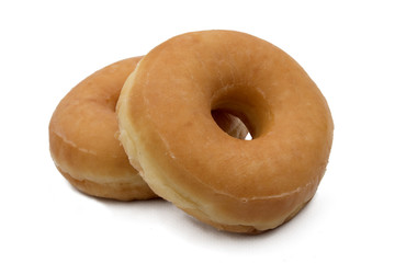 donuts isolated on background white