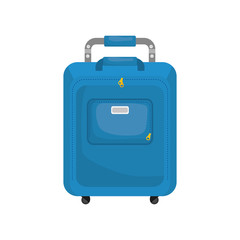 Travel suitcase isolated icon vector illustration graphic design