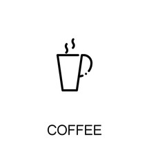 Coffe flat icon