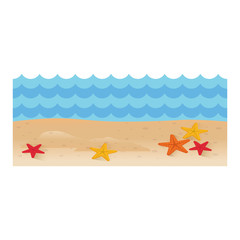 Fototapeta na wymiar Beach summer vacations icon vector illustration graphic design
