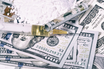 heroin and drug taking