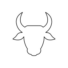 Beef meal silhouette icon vector illustration graphic design