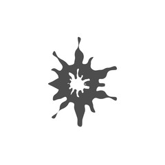 ink splash vector icon