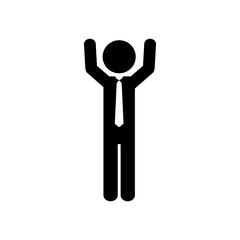 Businessman executive profile icon vector illustration graphic design