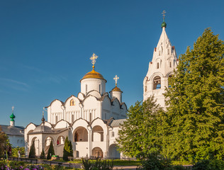 Convent of the Intercession or Pokrovsky monastery in the ancient town of Suzdal