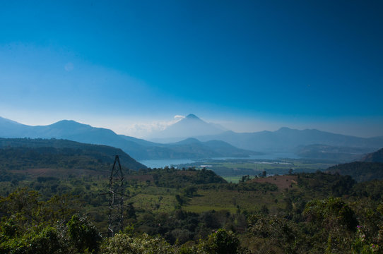 Vista Lago de Amatitlan