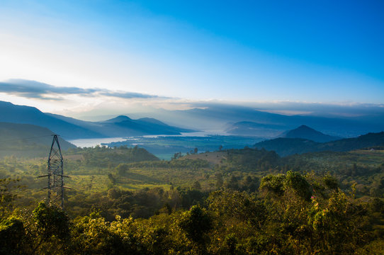 Vista Lago de Amatitlan