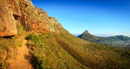 Papier Peint photo Montagne de la Table Table Mountain National Park