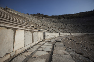 Fototapeta na wymiar Ephesus antique city view